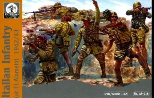 Waterloo 1815 Italian Infantry at El-Alamein, 1942-43 1:32 (AP016)