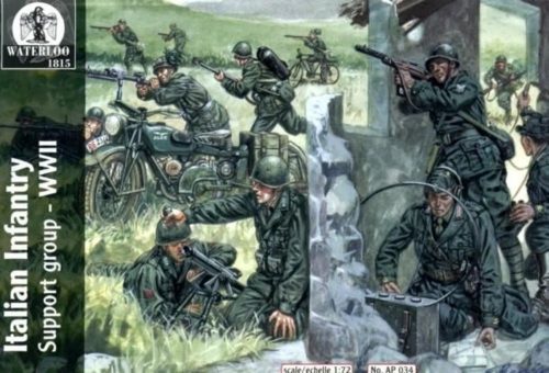 Waterloo 1815 Italian Infantry Support group WWII 1:72 (AP034)