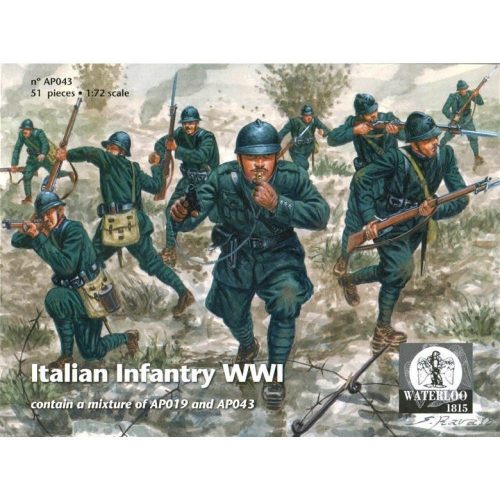 Waterloo 1815 Italian Infantry WWI 1:72 (AP043)