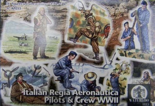 Waterloo 1815 Italian Regia Aeronautica Pilots & Crew 1:72 (AP055)