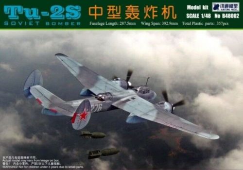 Xuntong Model Tu 2S Soviet Medium Bomber 1:48 (B48002)